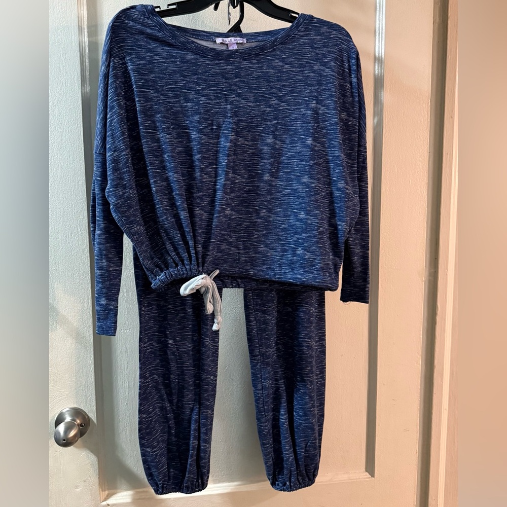 Hale Bob Navy Pajama Set